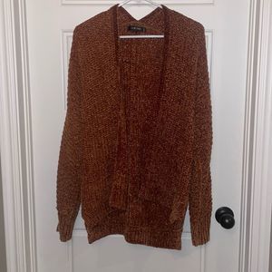Love Tree Chenille Sweater Cardigan